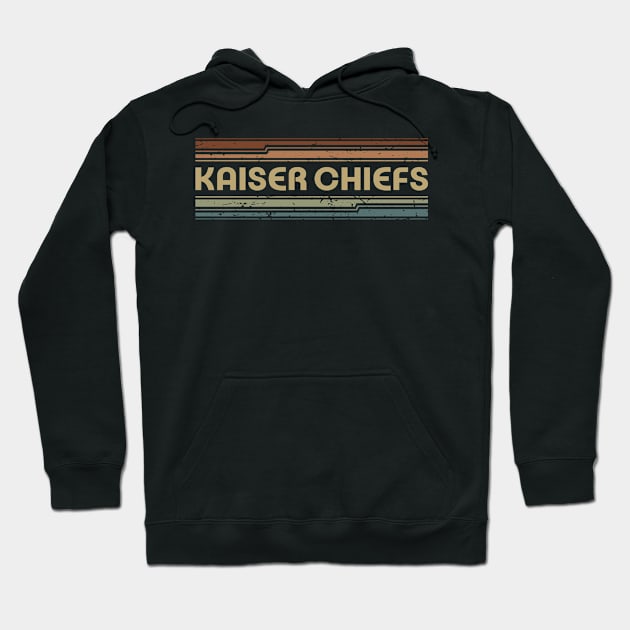 Kaiser Chiefs Retro Lines Hoodie by casetifymask